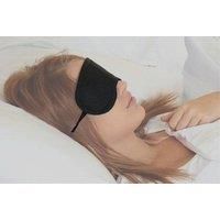 Black Satin Sleep Masks - Pack Of 2