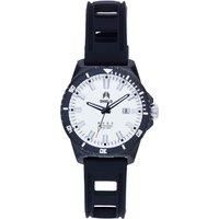 Reef Strap Watch w/Date - Black/White