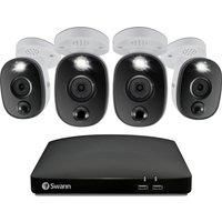 SWANN SWDVK856804WLEU 8channel 4K Ultra HD DVR Security System  1 TB, 4 Cameras