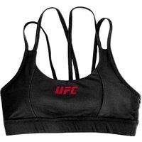 UFC Strappy Sports Bra, Color- Black, Color- black, Size- S, Size- small