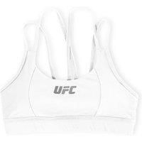 UFC Strappy Sports Bra, Color- White, Color- white, Size- XL, Size- x-large