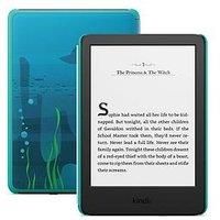 New Amazon Kindle Kids (16 GB) - If it breaks, we will replace it, includes age-appropriate books and cover, with glare-free display, faster page turns - Ocean Explorer