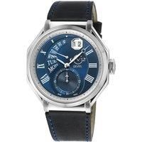 Marchese 42421 Blue Dial Italian Blue Leather Swiss Quartz Watch