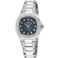 Potente Lady Black MOP dial, 316L Stainless Steel Diamond Watch