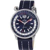 Wallabout Blue Dial Leather Strap Swiss Automatic Watch