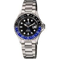 Wall Street GMT 4953A Swiss Automatic Sellita SW330 Watch