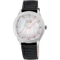 Morcote Swiss Diamond 10041 Italian Leather Swiss Quartz Watch