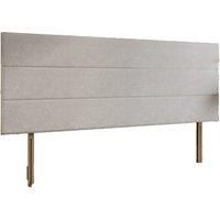 Plush Extra-Padded 3-Line Horizontal Headboard - 6 Sizes & 8 Colours