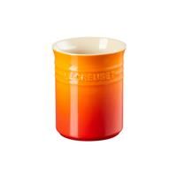 Le Creuset Stoneware Small Utensil Jar, 1.1 Litres, Volcanic, 71501110900001