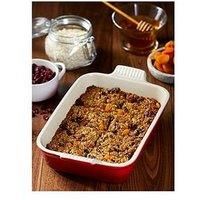 Le Creuset Stoneware Heritage Rectangular Dish red 8.5 H x 15.1 W cm