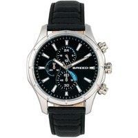 Lacroix Chronograph Leather-Band Watch