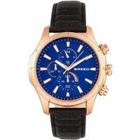 Lacroix Chronograph Leather-Band Watch