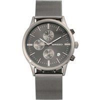 Espinosa Chronograph Mesh-Bracelet Watch with Date