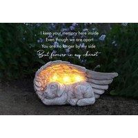 Solar Powered Pet Memorial Stone