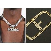 King Pendant Chain - Gold Or Silver