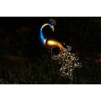 Luxury Peacock Garden Solar Light