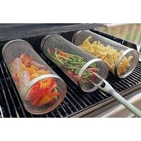 Stainless Steel Barbecue Grill Basket - Medium Or Large!