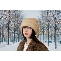 Borg Teddy Beanie Hat - 2 Colours! - Beige