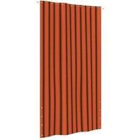 Balcony Screen Orange and Brown 140x240 cm Oxford Fabric