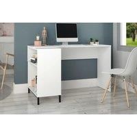 Vola White Corner Computer Desk