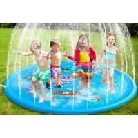 Kid'S Outdoor Water Sprinkler Pad!