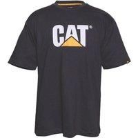 Caterpillar Mens Trademark Logo T-Shirt (Small) (Black)