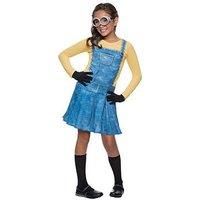 Child Girl Official Minion Fancy Dress Costume