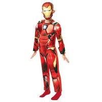 Rubie/'s 640830L Marvel Avengers Iron Man Deluxe Child Costume, Boys, 7-8 Years, Red