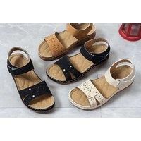 Women'S Summer Sandals - Black, Brown Or Apricot!