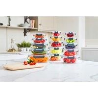 Glass Food Storage Set - 7Pc, 10Pc, 12Pc, 15Pc!