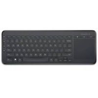 Microsoft All-in-One Media Wireless French Keyboard - Black - N9Z-00010