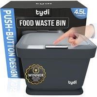 4.5L Tydi Food Waste Bin With Push Button!