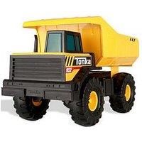 Tonka Steel Classic Mighty Dump Truck, Dumper Truck Toy for Children, Kids Construction Toys for Boys and Girls, Vehicle Toys for Creative Play, Toy Trucks for Children Aged 3 +