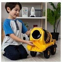 Tonka 6098 Steel Classics Mighty Cement Mixer, Kids Construction Toys for Boys and Girls, Vehicle Toys for Creative Play, Toy Trucks for Children Aged 3 +, Yellow & Black