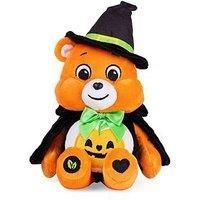 Care Bears Halloween 22cm Bean Plush - Trick-or-Sweet Bear, Collectable Cute Soft Toy, Witch Cuddly Toy for Boys and Girls, Small Teddy, Plushie for Children Ages 4 5 6 7, Pumpkin, Hat and Cape