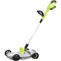 20V 3-In-1 Rechargeable Lawn Mower & Grass Trimmer