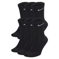 (UK-2-5 / EU-34-38 / S) Nike Everyday Cushioned 6 Pairs Unisex Crew Socks