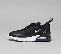 Nike Air Max 270 Childrens Trainers - Black/White