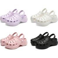 Women'S Breathable Slip-On Clogs- 4 Colours & 5 Sizes! - Black