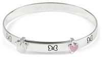 Disney Sterling Silver Minnie Mouse Bangle