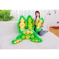 Peas In A Pod Plush Toy - 2 Colours & 5 Sizes!