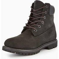 Timberland 6 Inch Premium Waterproof, Women's Ankle Boots, Black (Black Nubuck), 5.5 UK (39 EU)