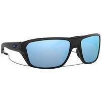 Ray-Ban Men's 0OO9416 Sunglasses, Black (Matte Black), 64.0