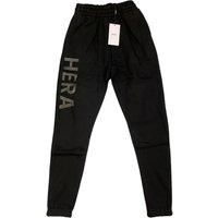 Unisex Hera Logo Sweatpants In 5 Styles And Multiple Sizes - Black