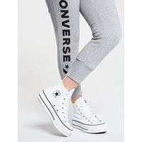 Converse Chucks Plateau White 560846C Chuck Taylor All Star Lift - HI White Black White, Size:37