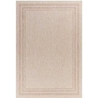 Livabliss Colos Indoor Outdoor Rug - Large Boho Rugs for Living Room 160x213 cm Dining, Kitchen Carpet, Patterned Neutral and Coloured Rugs, Waterproof, Stain Durable - Ivory and Beige