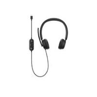 Microsoft Headphone I6N-00001 MIC Boom Noise Cancelation Stereo Base Headset-BLK