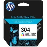 HP N9K05AE 304 Original Ink Cartridge, Tri-Colour, Single Pack