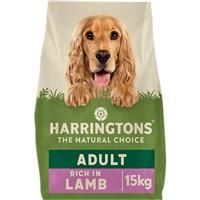 Harringtons Complete Dry Dog Food Lamb & Rice 15kg - Made with All Natural Ingredients