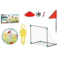 Kids' Mini Football Goal Post Net Set With Pump - 3 Sizes